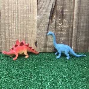Vintage Plastic Dinosaur Bronto Stego
